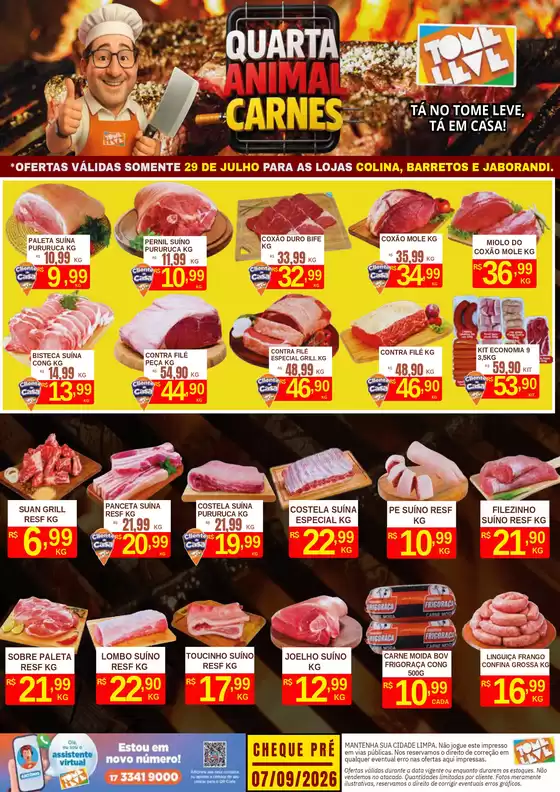 Catálogo Tome Leve | Promoções especiais em andamento | 2026-07-29T00:00:00.000Z - 2026-07-29T00:00:00.000Z