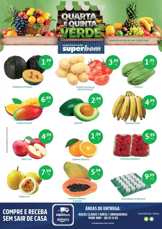 Catálogo Superbom Supermercado | Ofertas para caçadores de pechinchas | 2026-07-29T00:00:00.000Z - 2026-07-30T00:00:00.000Z