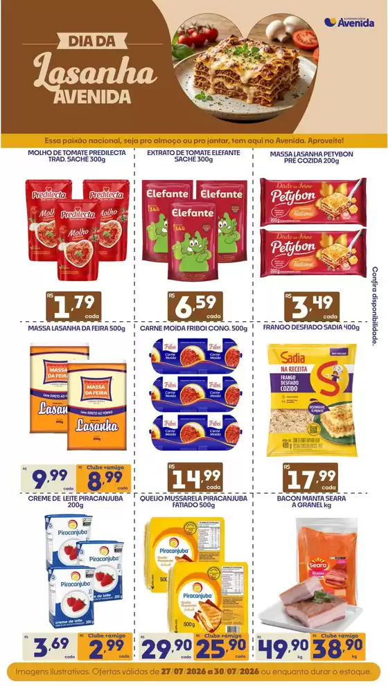 Catálogo Supermercados Avenida | Melhores ofertas para todos os clientes | 2026-07-27T00:00:00.000Z - 2026-07-30T00:00:00.000Z