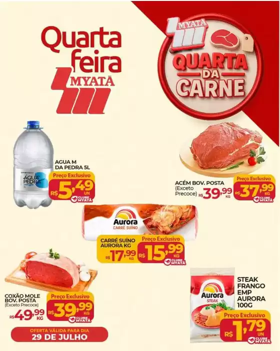 Catálogo Supermercados Myatã | Ótima oferta para caçadores de pechinchas | 2026-07-29T00:00:00.000Z - 2026-07-29T00:00:00.000Z
