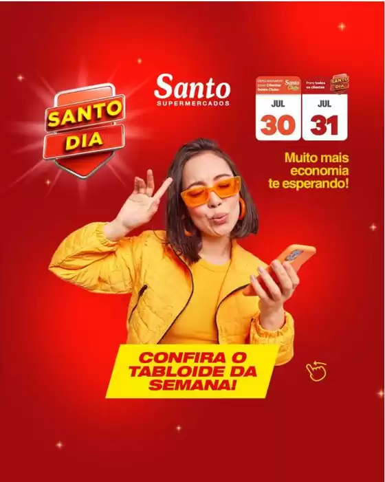 Catálogo Santo Supermercados | Ótima oferta para caçadores de pechinchas | 2026-07-30T00:00:00.000Z - 2026-07-31T00:00:00.000Z