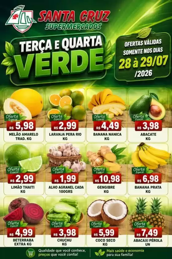 Catálogo Santa Cruz Supermercados | Ofertas Especial | 2026-07-29T00:00:00.000Z - 2026-07-29T00:00:00.000Z