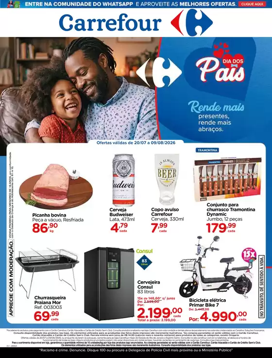 Catálogo Carrefour | DIA DOS PAIS | 2026-07-20T00:00:00.000Z - 2026-08-09T00:00:00.000Z