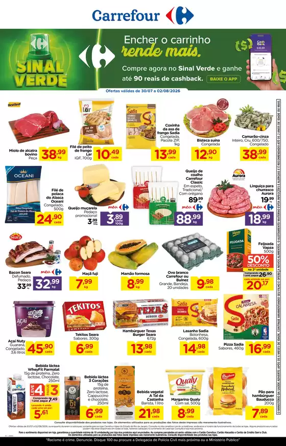 Catálogo Carrefour | ENCHER O CARRINHO RENDE MAIS | 2026-07-30T00:00:00.000Z - 2026-08-02T00:00:00.000Z