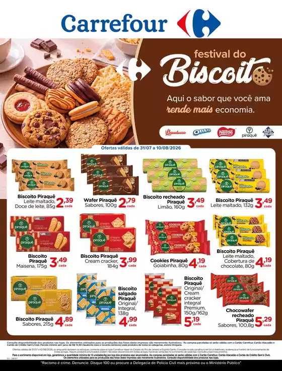 Catálogo Carrefour | FESTIVAL DO BISCOITO | 2026-07-31T00:00:00.000Z - 2026-08-10T00:00:00.000Z