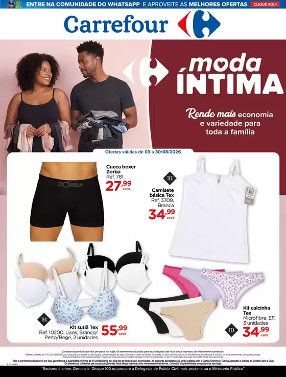 Catálogo Carrefour | MODA ÍNTIMA | 2026-08-03T00:00:00.000Z - 2026-08-30T00:00:00.000Z