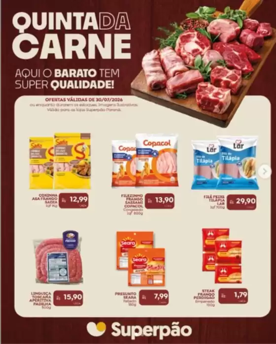 Catálogo Superpão | Quinta Da Carne | 2026-07-30T00:00:00.000Z - 2026-07-30T00:00:00.000Z