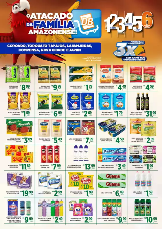 Catálogo DB Supermercados | O Atacado da Familia Amazonense! | 2026-07-30T00:00:00.000Z - 2026-07-31T00:00:00.000Z