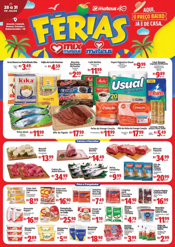 Catálogo Supermercados Mateus | Regular | 2026-07-28T00:00:00.000Z - 2026-07-31T00:00:00.000Z