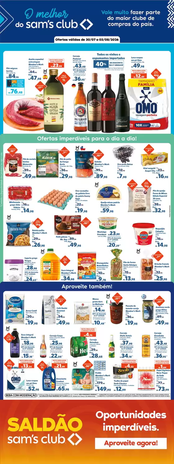 Catálogo Sam's Club | OFERTAS SEMANAL | 2026-07-30T00:00:00.000Z - 2026-08-03T00:00:00.000Z