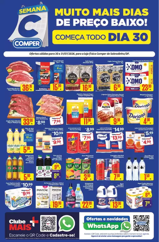 Catálogo Comper | Ótima oferta para caçadores de pechinchas | 2026-07-30T00:00:00.000Z - 2026-07-31T00:00:00.000Z
