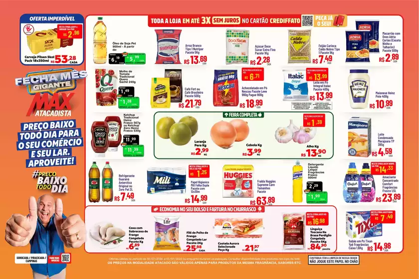 Catálogo Max Atacadista | Melhores ofertas para compradores econômicos | 2026-07-30T00:00:00.000Z - 2026-07-31T00:00:00.000Z