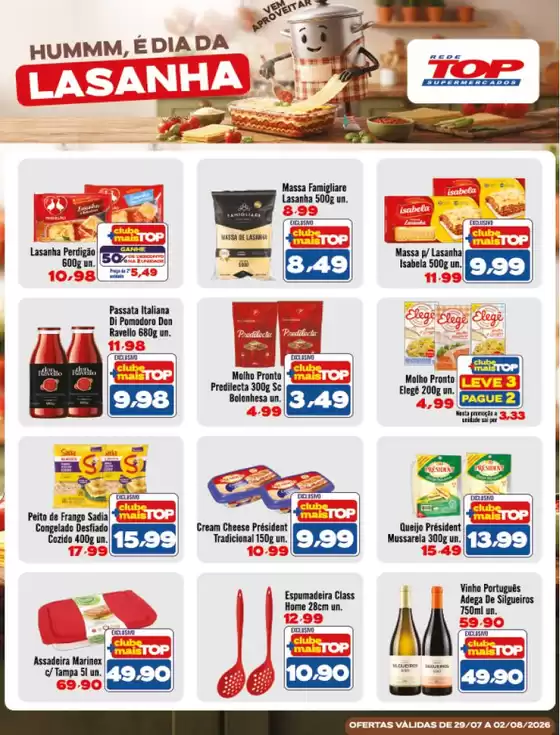 Catálogo Rede Top | Ofertas exclusivas | 2026-07-29T00:00:00.000Z - 2026-08-02T00:00:00.000Z