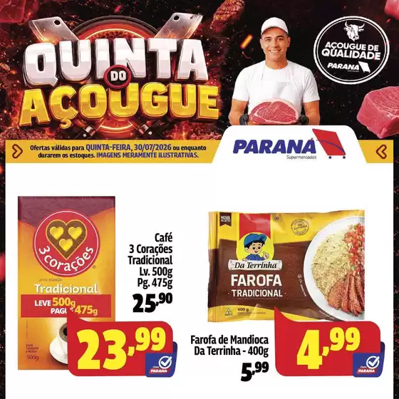 Catálogo Paraná Supermercados | Encarte Paraná Supermercados | 2026-07-30T00:00:00.000Z - 2026-07-30T00:00:00.000Z