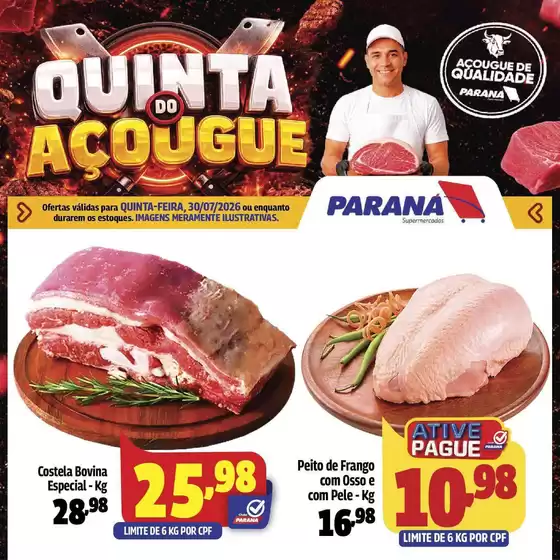 Catálogo Paraná Supermercados | Descubra ofertas atraentes | 2026-07-30T00:00:00.000Z - 2026-07-30T00:00:00.000Z