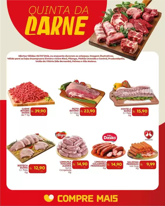Catálogo Compre Mais | Encarte Compre Mais | 2026-07-30T00:00:00.000Z - 2026-07-30T00:00:00.000Z