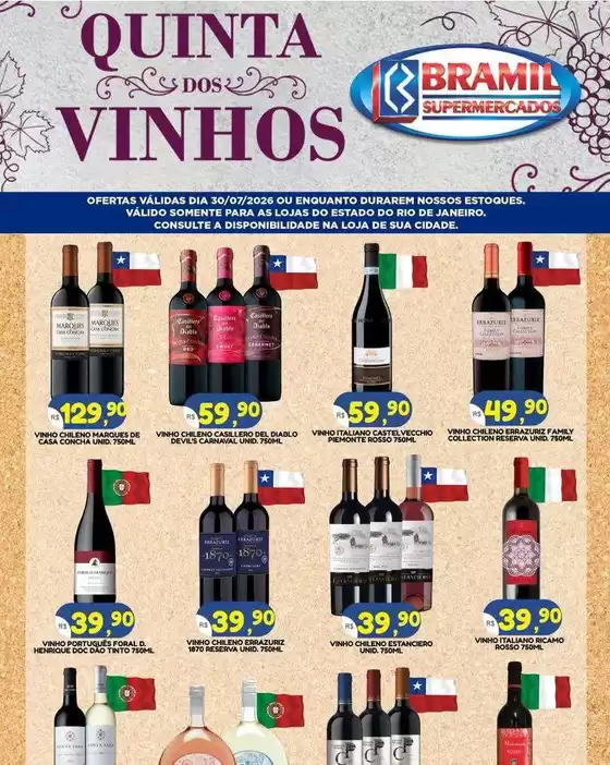 Catálogo Bramil Supermercados | Novas ofertas para descobrir | 2026-07-30T00:00:00.000Z - 2026-07-30T00:00:00.000Z