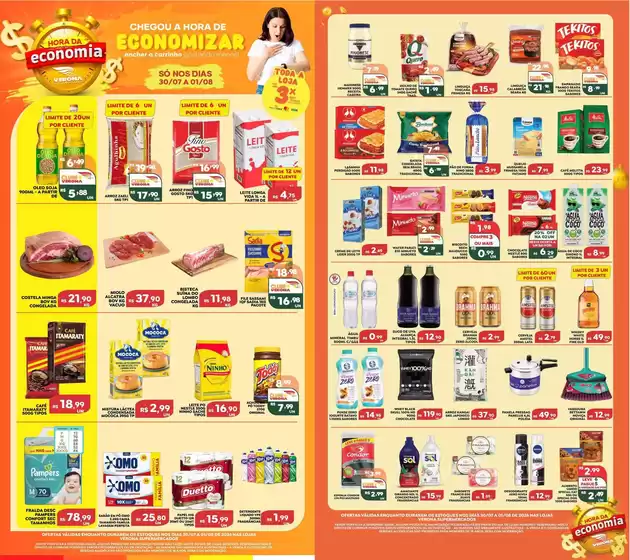 Catálogo Verona Supermercados | Encarte Verona Supermercados | 2026-07-30T00:00:00.000Z - 2026-08-01T00:00:00.000Z