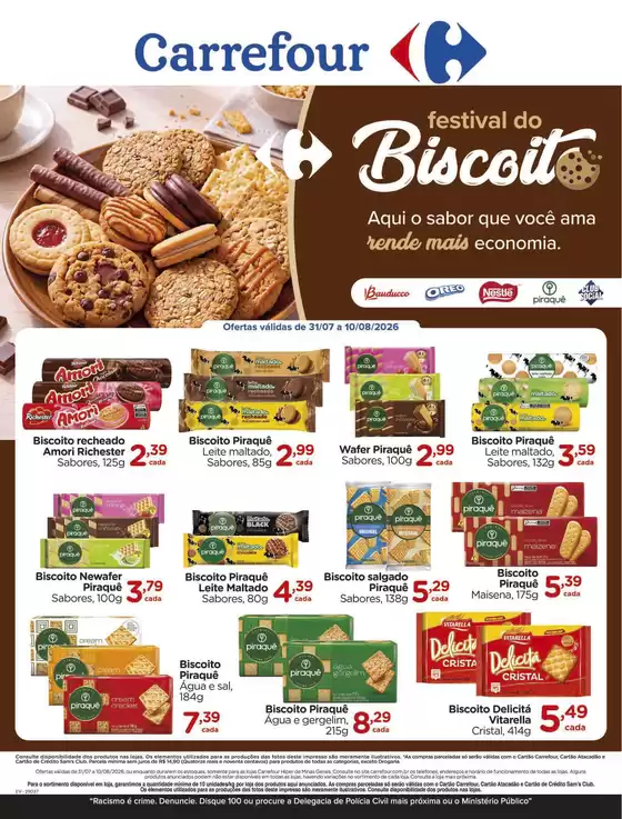 Catálogo Carrefour em Nova Lima | Melhores ofertas e descontos | 2026-07-30T00:00:00.000Z - 2026-08-10T00:00:00.000Z
