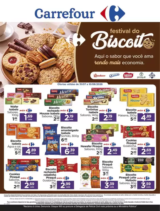 Catálogo Carrefour em Viamão | Nossas melhores ofertas para você | 2026-07-30T00:00:00.000Z - 2026-08-10T00:00:00.000Z