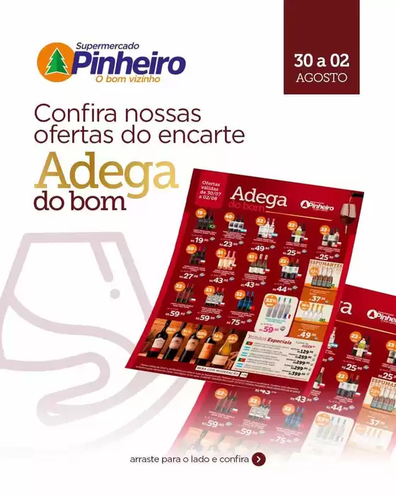 Catálogo Pinheiro Supermercado | Encarte Pinheiro Supermercado | 2026-07-30T00:00:00.000Z - 2026-08-02T00:00:00.000Z