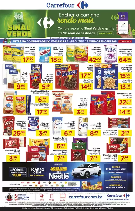 Catálogo Carrefour em Viamão | Ofertas especiais para você | 2026-07-30T00:00:00.000Z - 2026-08-05T00:00:00.000Z
