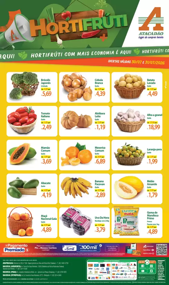 Catálogo Atacadão | Atacadão - Hortifrúti | 2026-07-30T00:00:00.000Z - 2026-07-31T00:00:00.000Z
