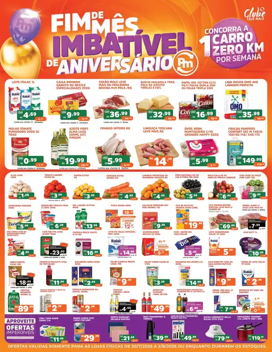 Catálogo Supermercados Pague Menos | Ofertas pague menos fmi 30 jul a 2 ago | 2026-07-30T00:00:00.000Z - 2026-08-02T00:00:00.000Z