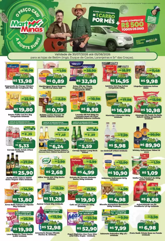 Catálogo Mart Minas | Pechinchas e ofertas atuais | 2026-07-30T00:00:00.000Z - 2026-08-05T00:00:00.000Z