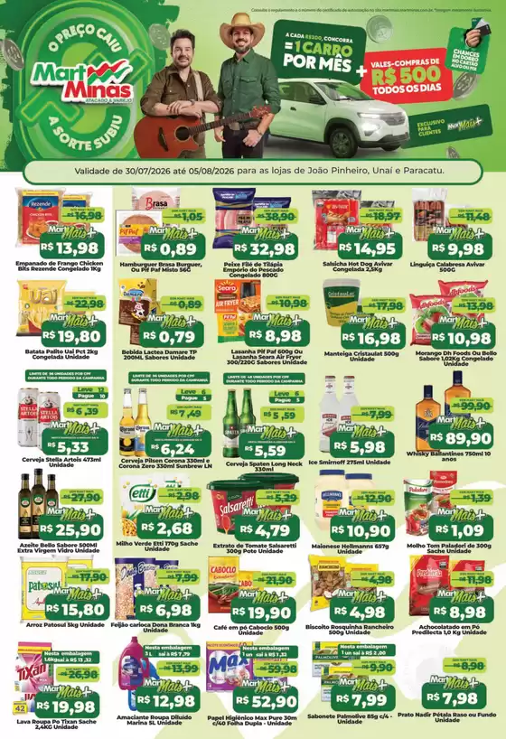 Catálogo Mart Minas em Valinhos | 251 Joao Pinheiro Unai Paracatu 18 | 2026-07-30T00:00:00.000Z - 2026-08-05T00:00:00.000Z
