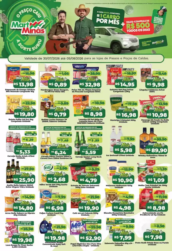 Catálogo Mart Minas em Valinhos | 196 Passos Pocos de Caldas 19 | 2026-07-30T00:00:00.000Z - 2026-08-05T00:00:00.000Z