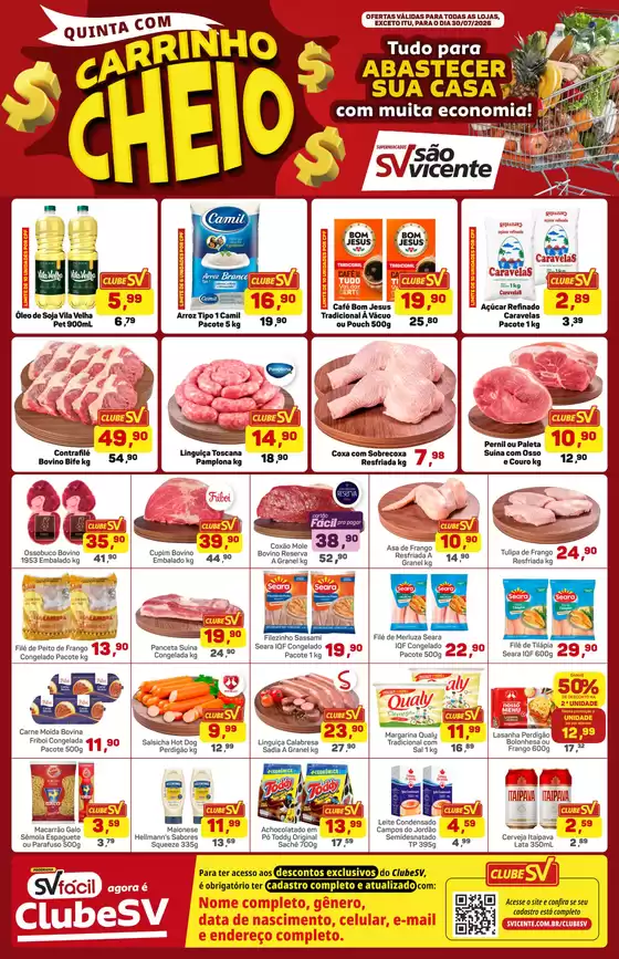 Catálogo Supermercados São Vicente | Nossas melhores ofertas para você | 2026-07-30T00:00:00.000Z - 2026-07-30T00:00:00.000Z