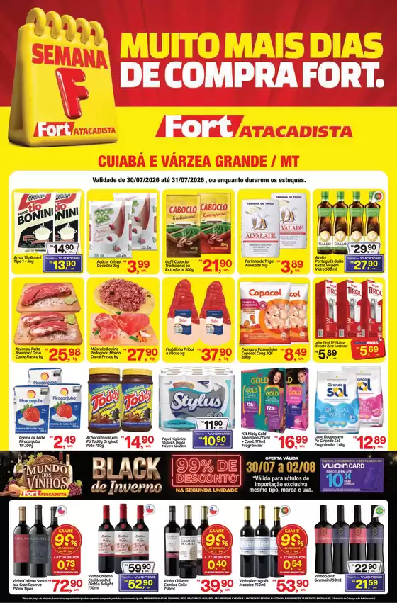 Catálogo Fort Atacadista em Muniz Ferreira | MT Fort Semanal F 30 e 31 JUL 26 | 2026-07-30T00:00:00.000Z - 2026-08-02T00:00:00.000Z