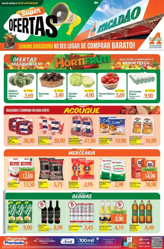 Catálogo Atacadão em Camboriú | Atacadão - Super Ofertas | 2026-07-30T00:00:00.000Z - 2026-08-04T00:00:00.000Z