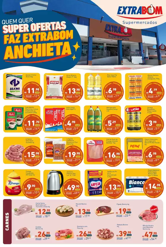Catálogo Extrabom Supermercados | Encarte Extrabom Supermercados | 2026-07-30T00:00:00.000Z - 2026-08-05T00:00:00.000Z