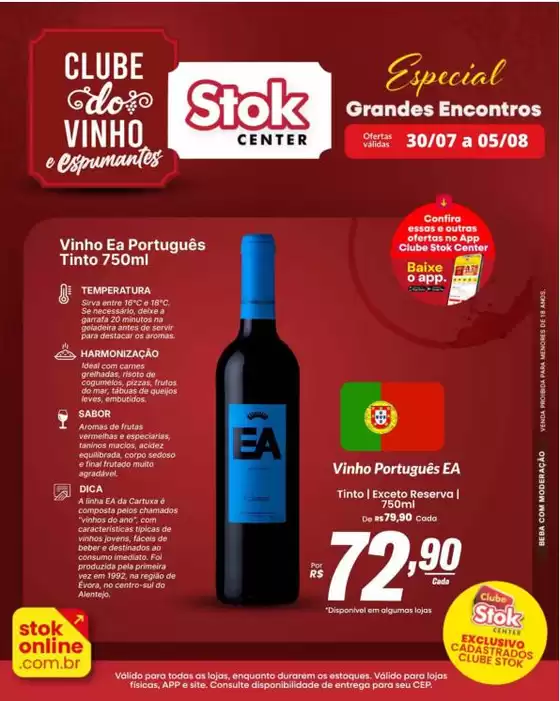Catálogo Stok Center | Ofertas especiais atraentes para todos | 2026-07-30T00:00:00.000Z - 2026-08-05T00:00:00.000Z