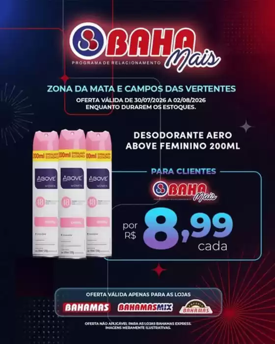 Catálogo Bahamas Supermercados | Ofertas | 2026-07-30T00:00:00.000Z - 2026-08-02T00:00:00.000Z