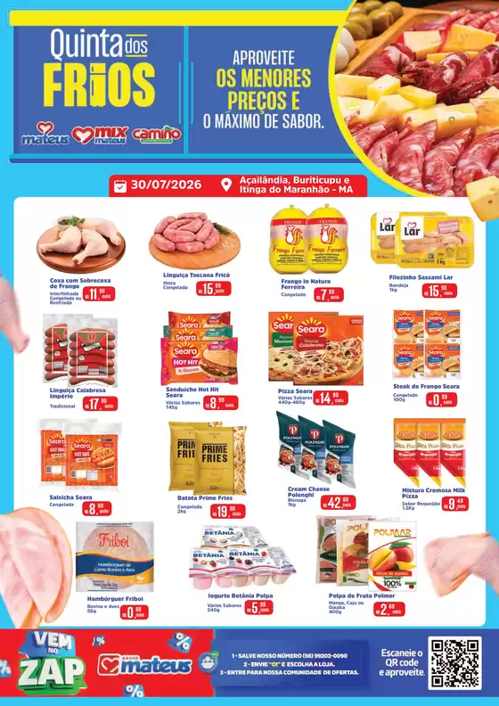 Catálogo Supermercados Mateus | Quinta dos Frios | 2026-07-30T00:00:00.000Z - 2026-07-30T00:00:00.000Z