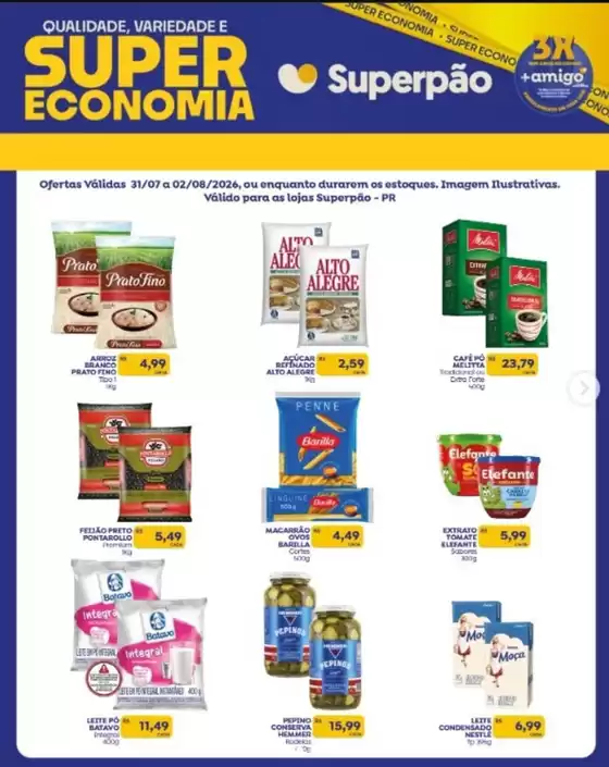 Catálogo Superpão | Super Economia | 2026-07-31T00:00:00.000Z - 2026-08-02T00:00:00.000Z