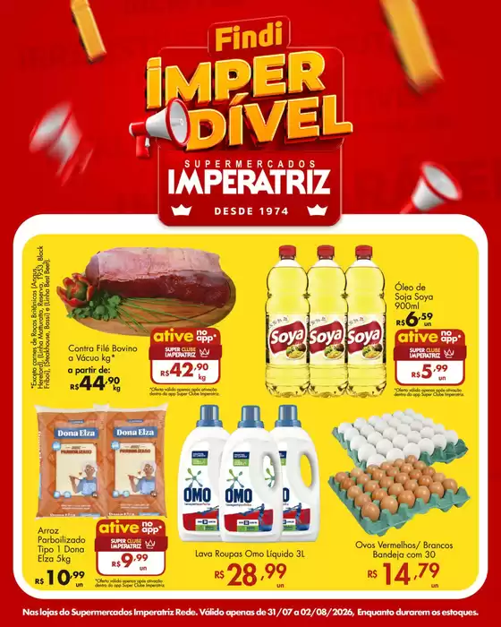 Catálogo Supermercados Imperatriz | Imper divel | 2026-07-31T00:00:00.000Z - 2026-08-02T00:00:00.000Z