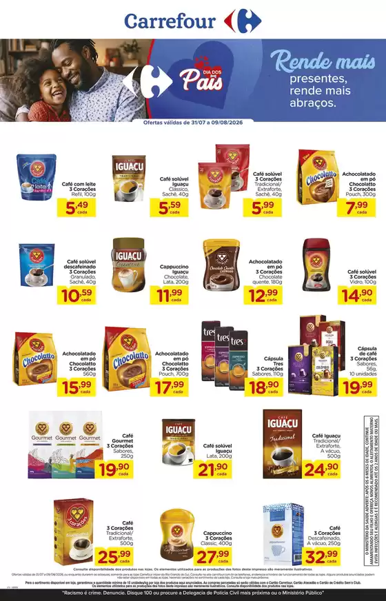 Catálogo Carrefour | EXCLUSIVA RS - AGOSTO | 2026-07-31T00:00:00.000Z - 2026-08-09T00:00:00.000Z