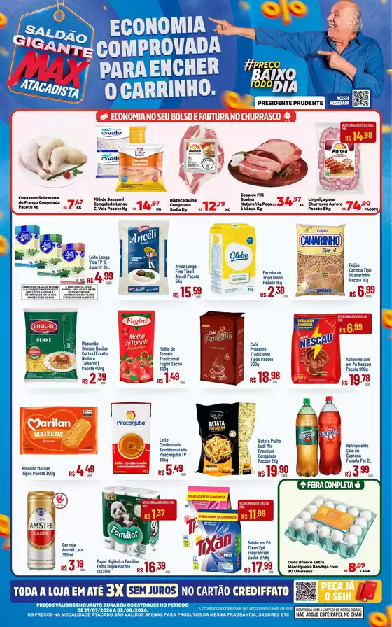 Catálogo Max Atacadista | Ótima oferta para todos os clientes | 2026-07-31T00:00:00.000Z - 2026-08-02T00:00:00.000Z
