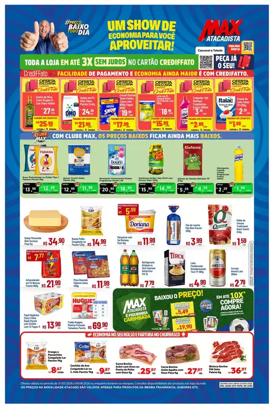 Catálogo Max Atacadista | Melhores ofertas para compradores econômicos | 2026-07-31T00:00:00.000Z - 2026-08-09T00:00:00.000Z