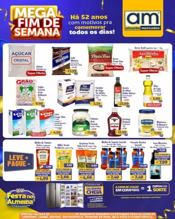Catálogo Almeida Mercados | Ofertas Da Semana | 2026-07-31T00:00:00.000Z - 2026-08-01T00:00:00.000Z