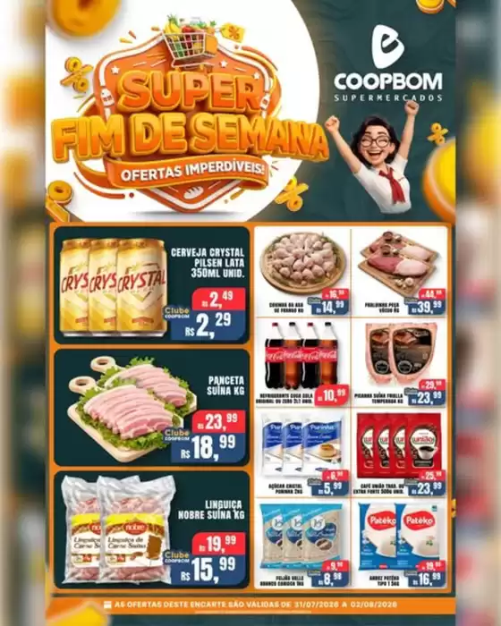 Catálogo CoopBom | SUPER FIM DE SEMANA na Coopbom | 2026-07-31T00:00:00.000Z - 2026-08-02T00:00:00.000Z