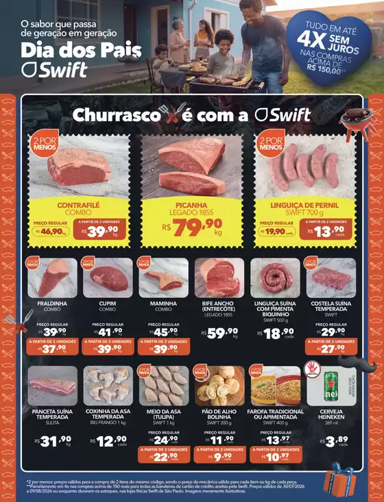 Catálogo Swift | Descontos e promoções | 2026-07-30T00:00:00.000Z - 2026-08-09T00:00:00.000Z