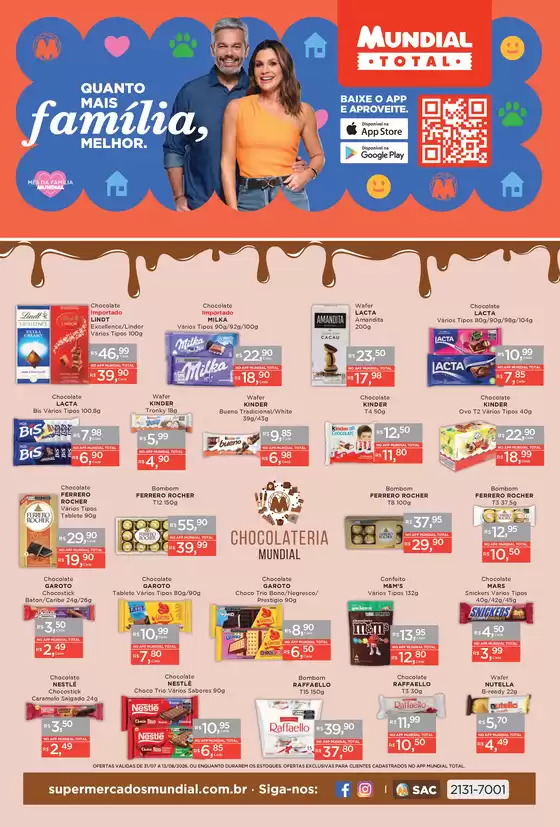 Catálogo Supermercados Mundial | Encarte Supermercados Mundial | 2026-07-31T00:00:00.000Z - 2026-08-13T00:00:00.000Z