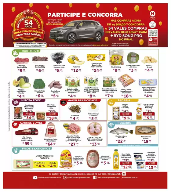 Catálogo Hirota Food Supermercado | Encarte Hirota Food Supermercado | 2026-07-31T00:00:00.000Z - 2026-08-02T00:00:00.000Z