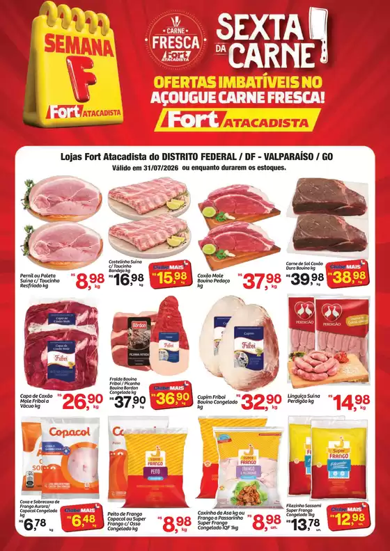 Catálogo Fort Atacadista | DF Fort 6ª da Carne 31 JUL 26 | 2026-07-31T00:00:00.000Z - 2026-07-31T00:00:00.000Z