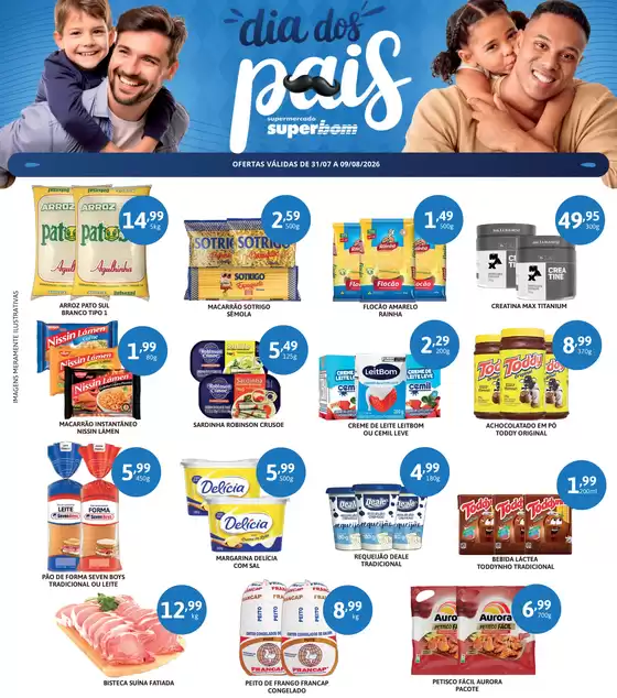 Catálogo Superbom Supermercado | Encarte Superbom Supermercado | 2026-07-31T00:00:00.000Z - 2026-08-09T00:00:00.000Z
